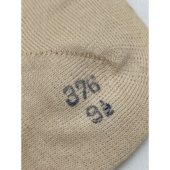 Vintage Silk Gauze Weight Stockings Cross Stitch & Double Sole Stops Victorian - Picture 7 of 10